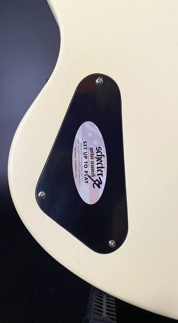 Schecter Ultra-III Ivory Pearl (2019) - Image 10