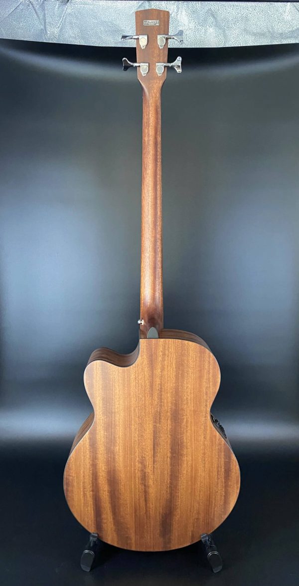 Cort SJB-5FB Acoustic Bass Guitar (Sitka / Mahogany) - Image 11