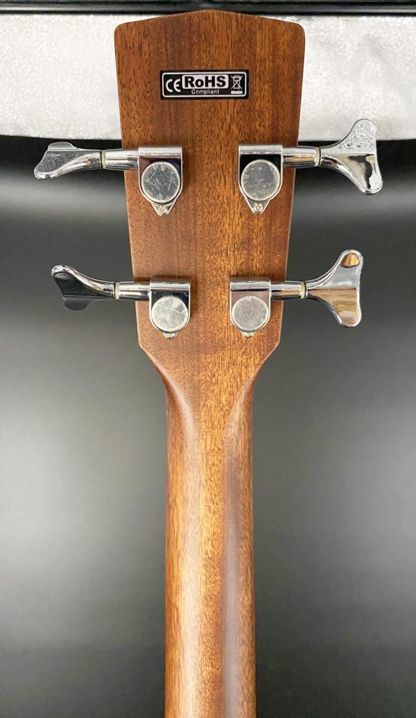 Cort SJB-5FB Acoustic Bass Guitar (Sitka / Mahogany) - Image 15