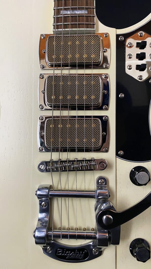 Schecter Ultra-III Ivory Pearl (2019) - Image 4