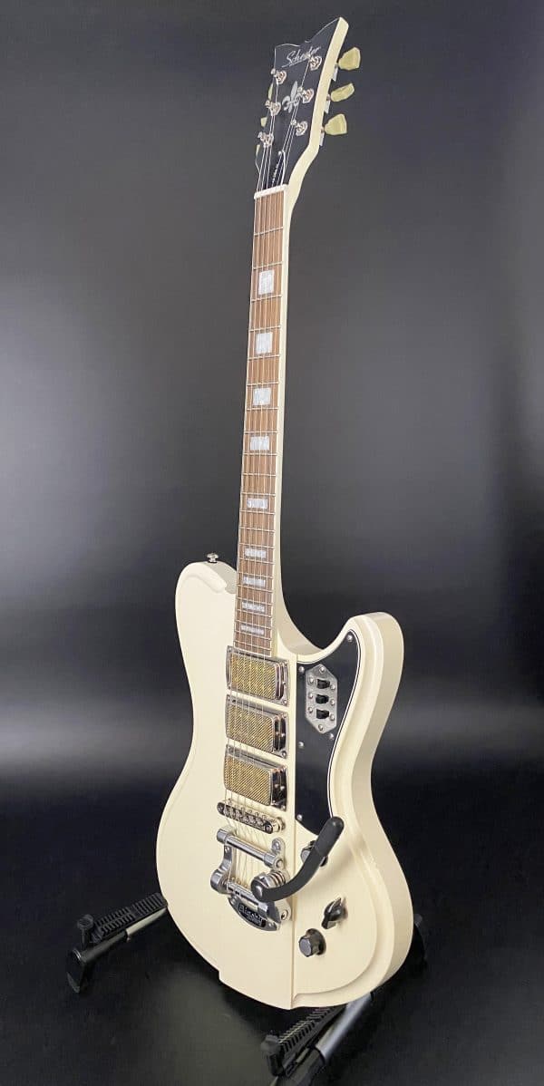 Schecter Ultra-III Ivory Pearl (2019) - Image 7