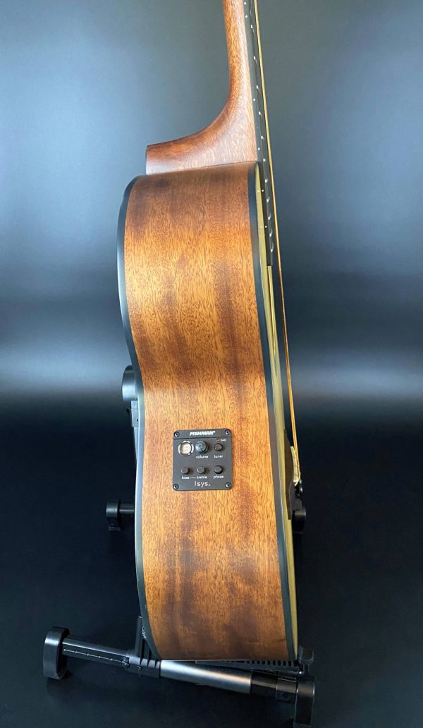 Cort SJB-5FB Acoustic Bass Guitar (Sitka / Mahogany) - Image 8